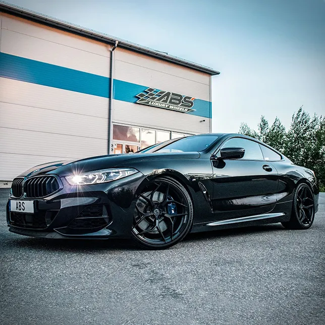 ABS F33 på svart BMW